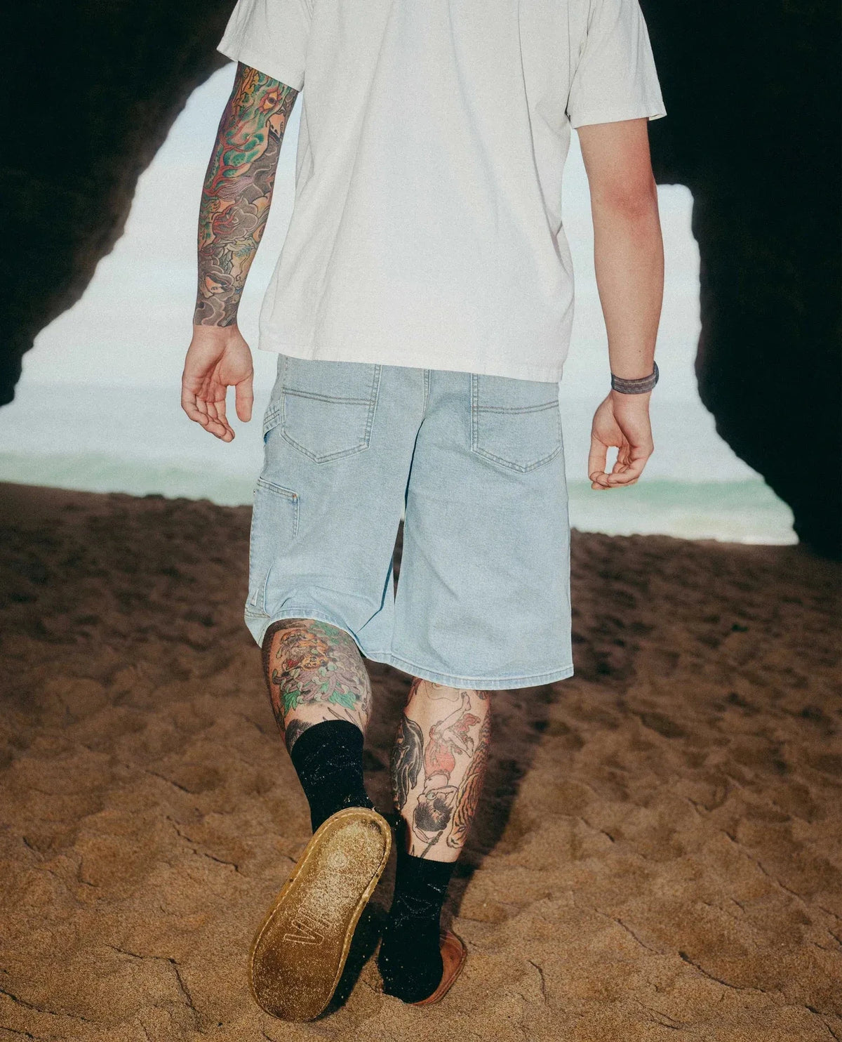 Ripton Big Rig Jorts Light Wash Shorts Ripton 
