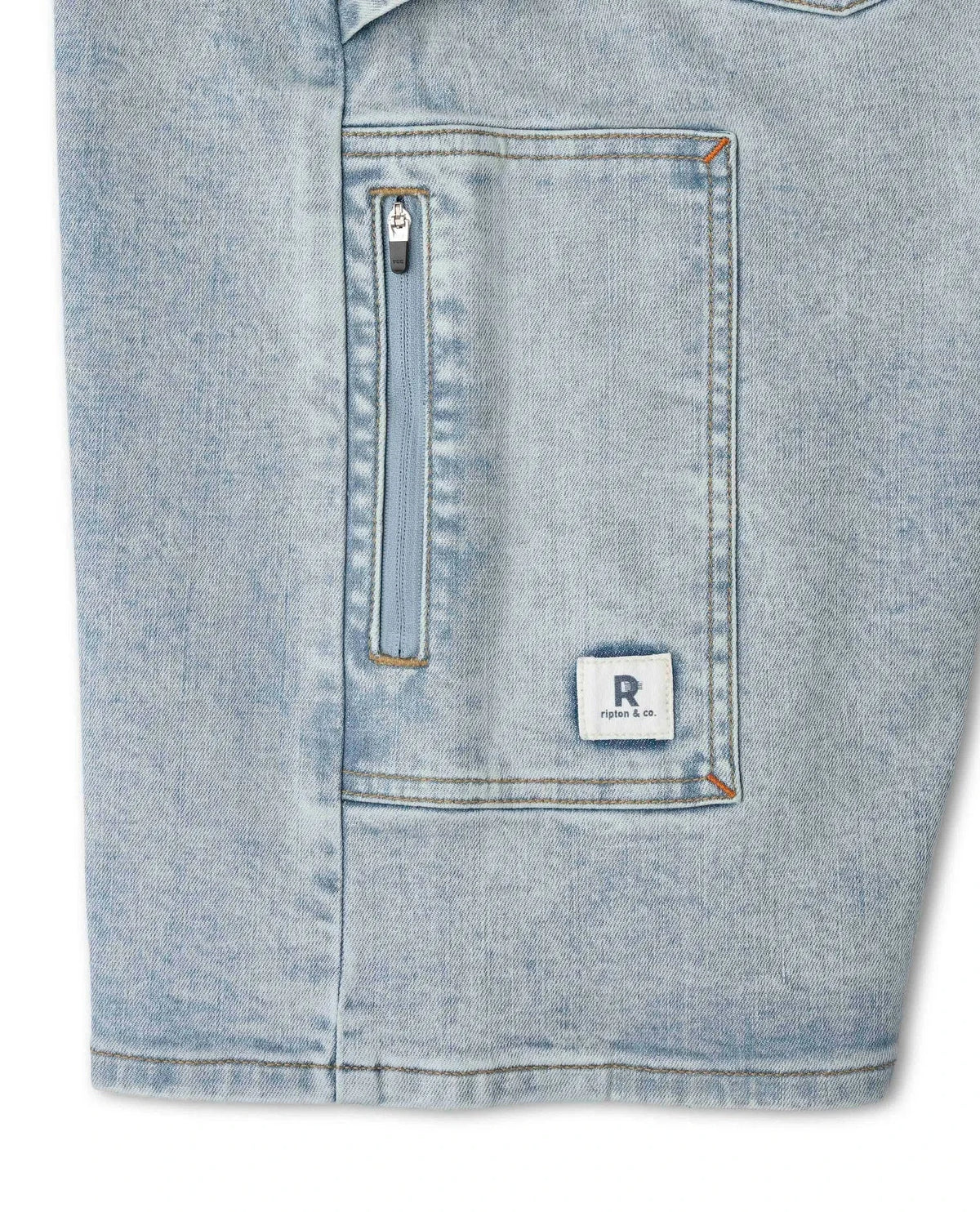 Ripton Big Rig Jorts Light Wash Shorts Ripton 