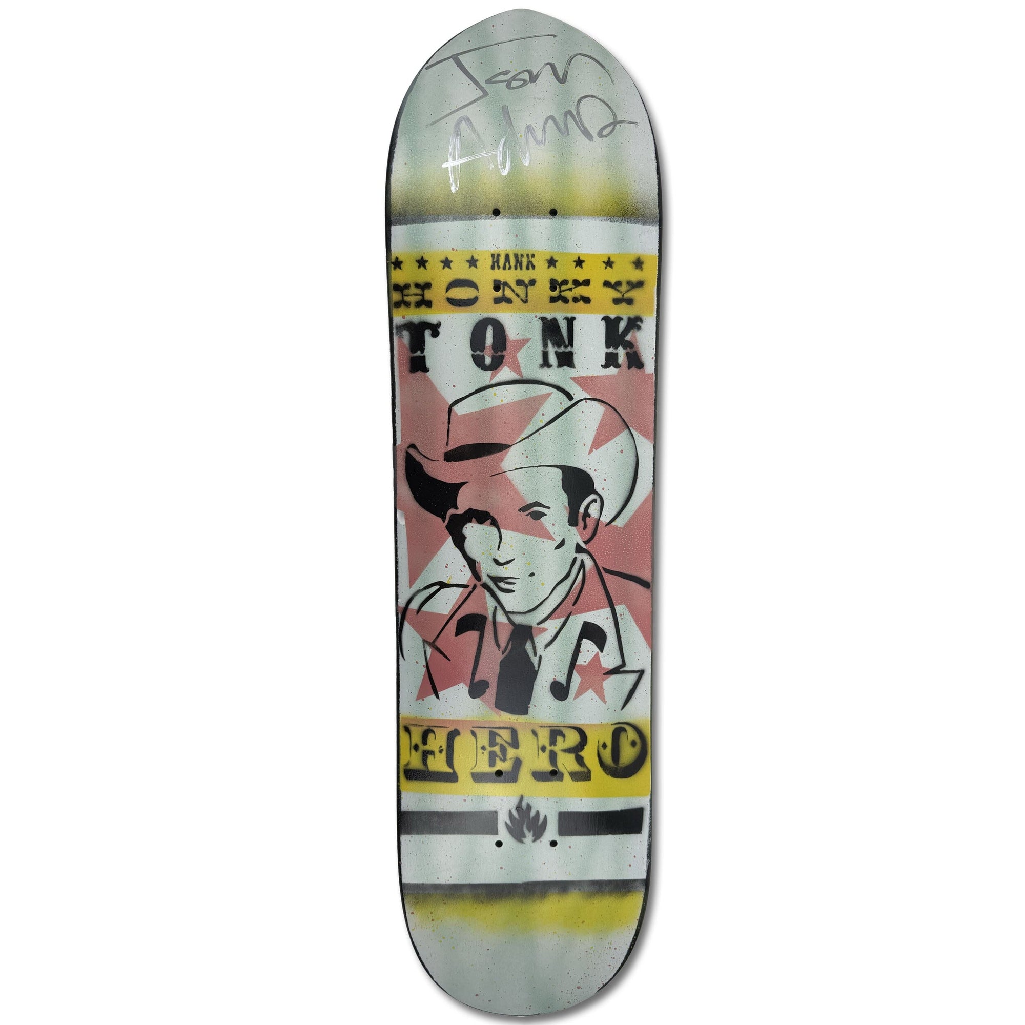 Russ' Relics Adams Honky Tonk Hero Punk Point One Off Deck decks Russ Pope 