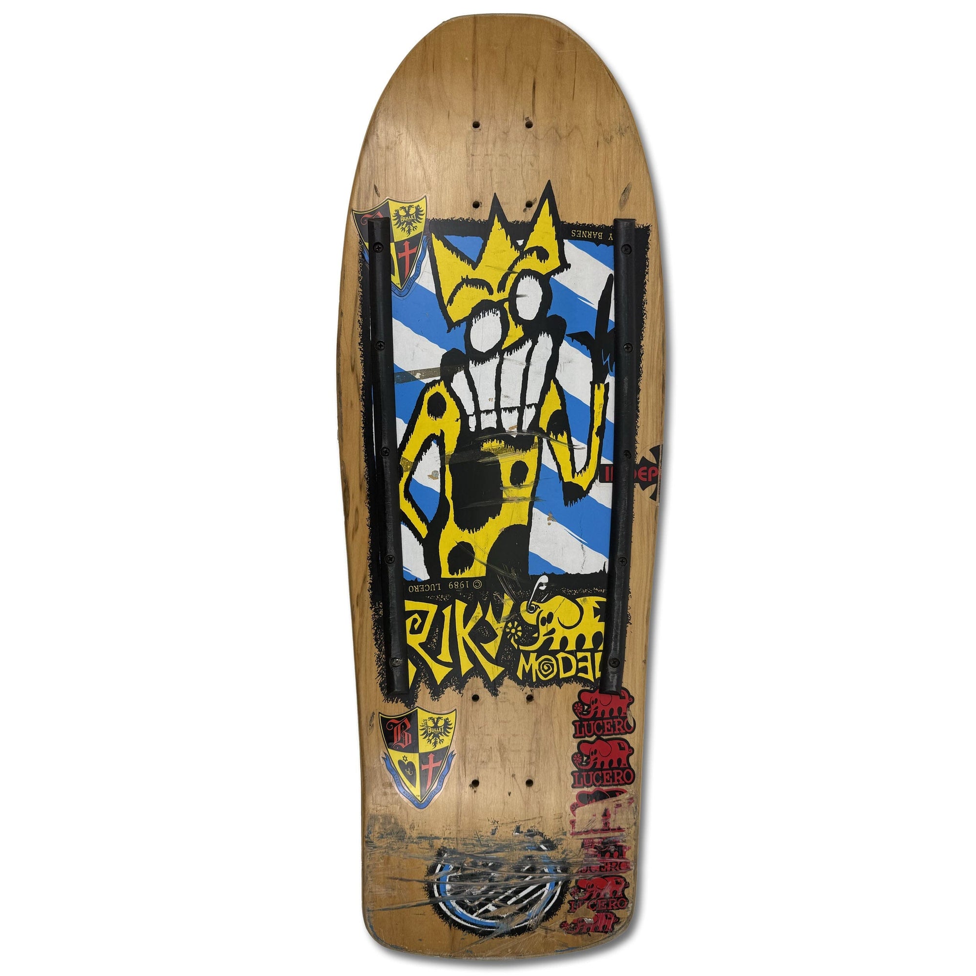 Russ' Relics Riky Barnes Lucero Model #1 Deck decks Russ Pope 