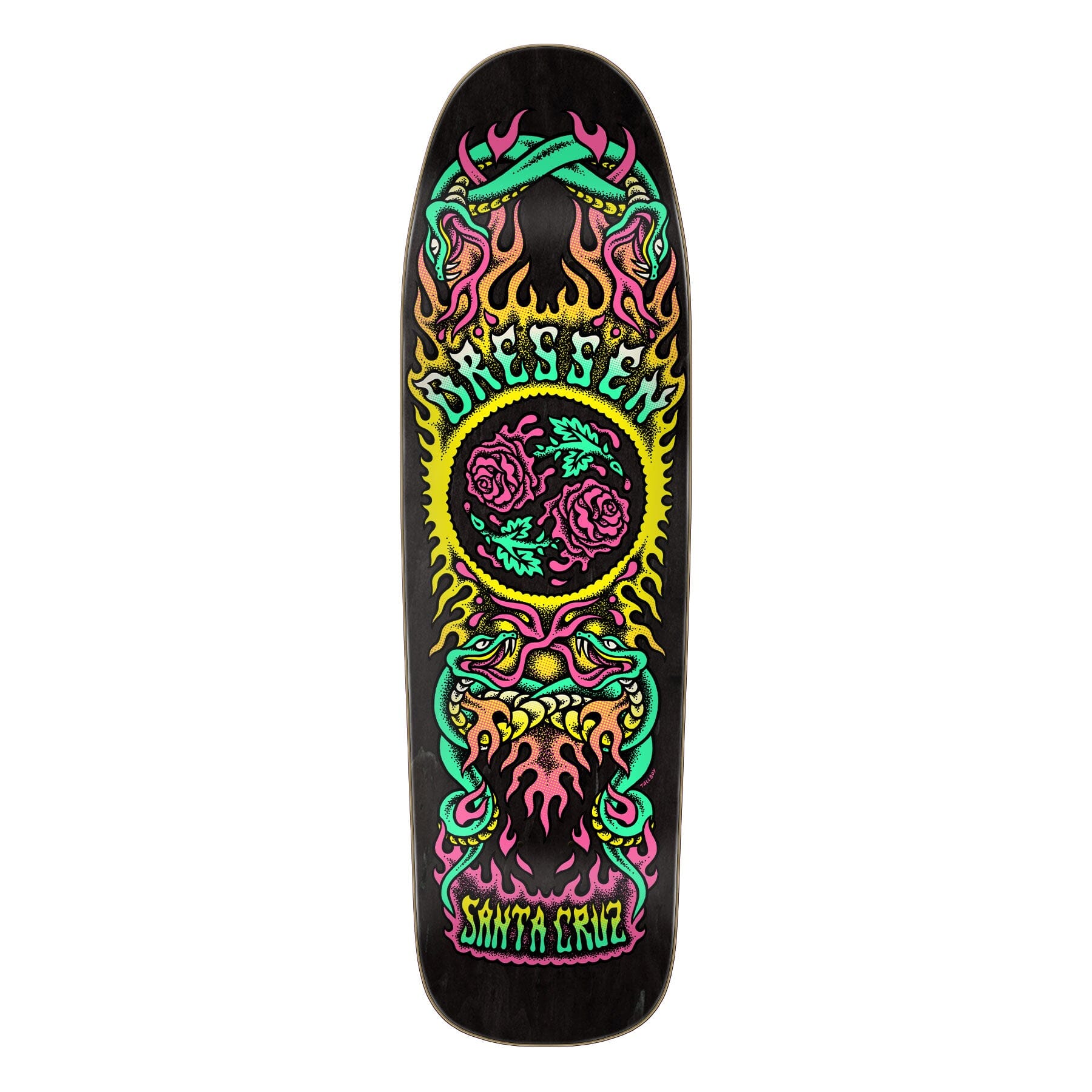 Santa Cruz Dressen Rose Crew Two Deck 9.31 decks Santa Cruz 