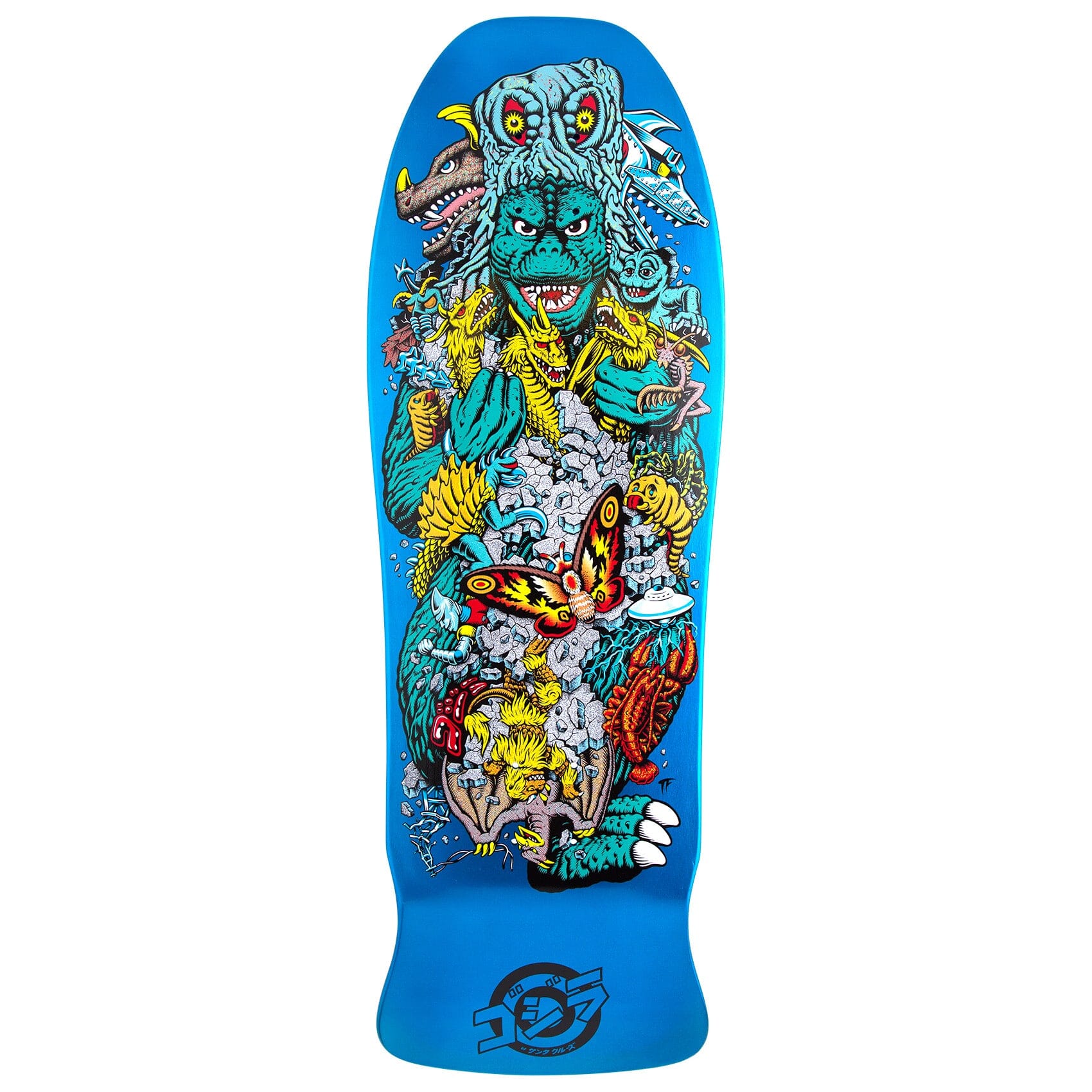 Santa Cruz Godzilla Kaiju Roskopp Deck 10.125 decks Santa Cruz 