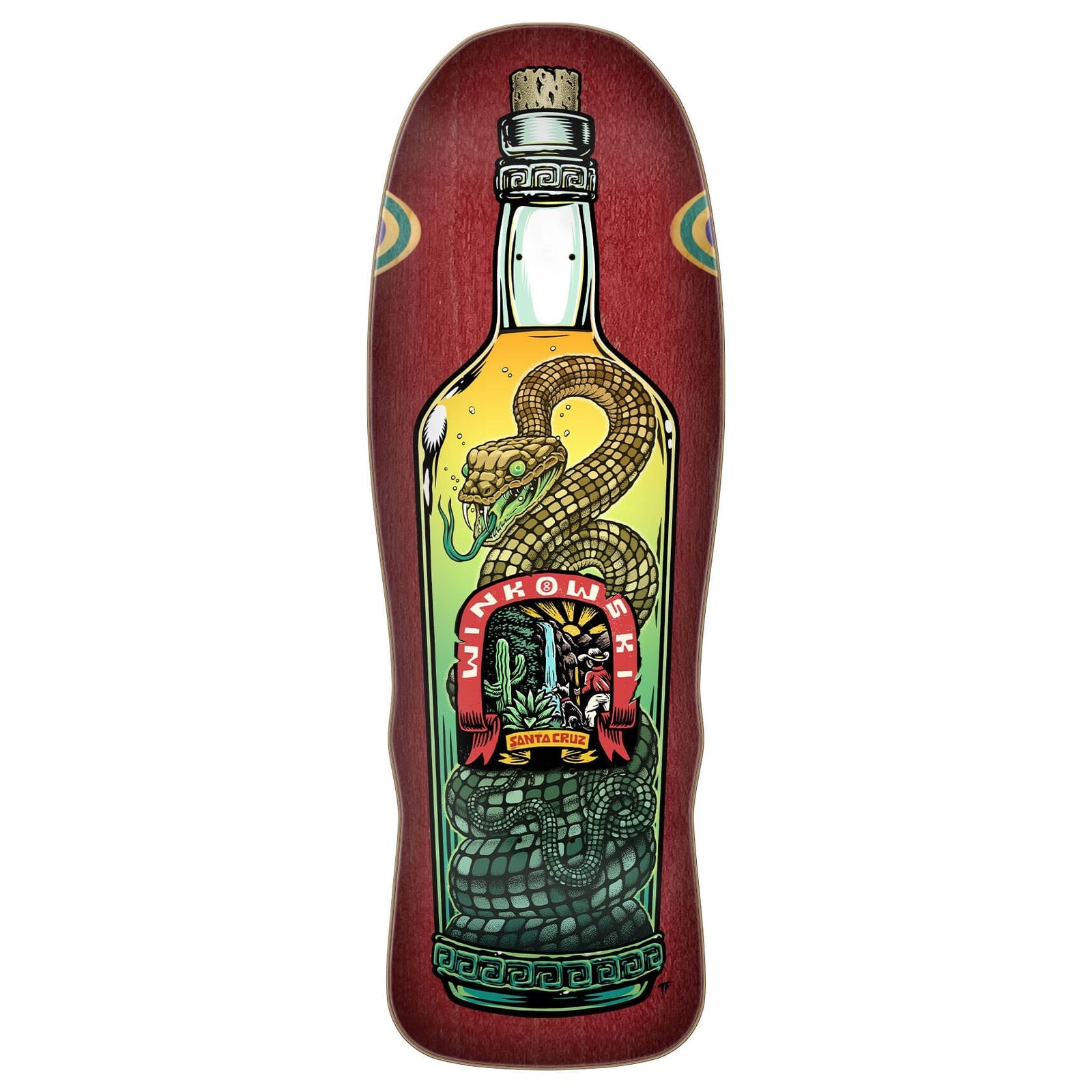 Santa Cruz Winkowski Agave Snake Deck 10.35 decks Santa Cruz 