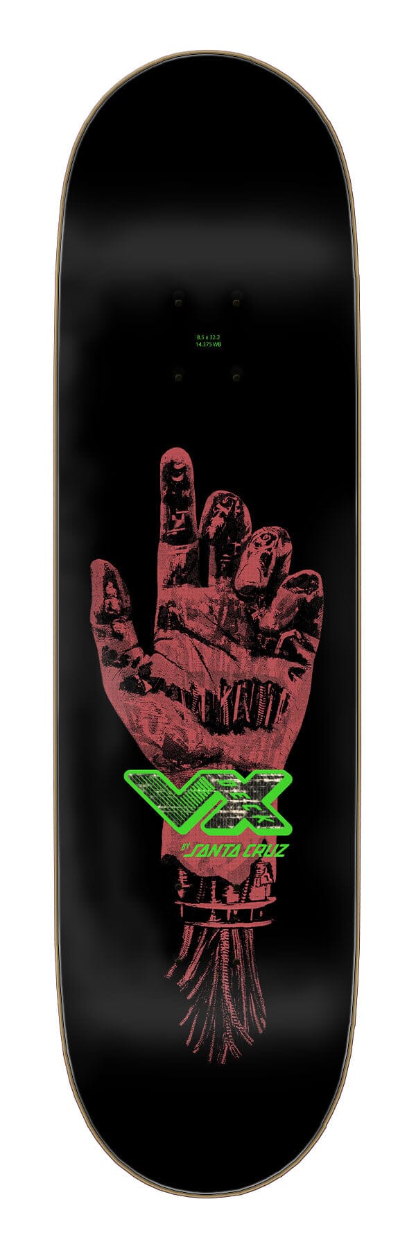 Santa Cruz Wooten Dystopia VX Deck 8.5 decks Santa Cruz 