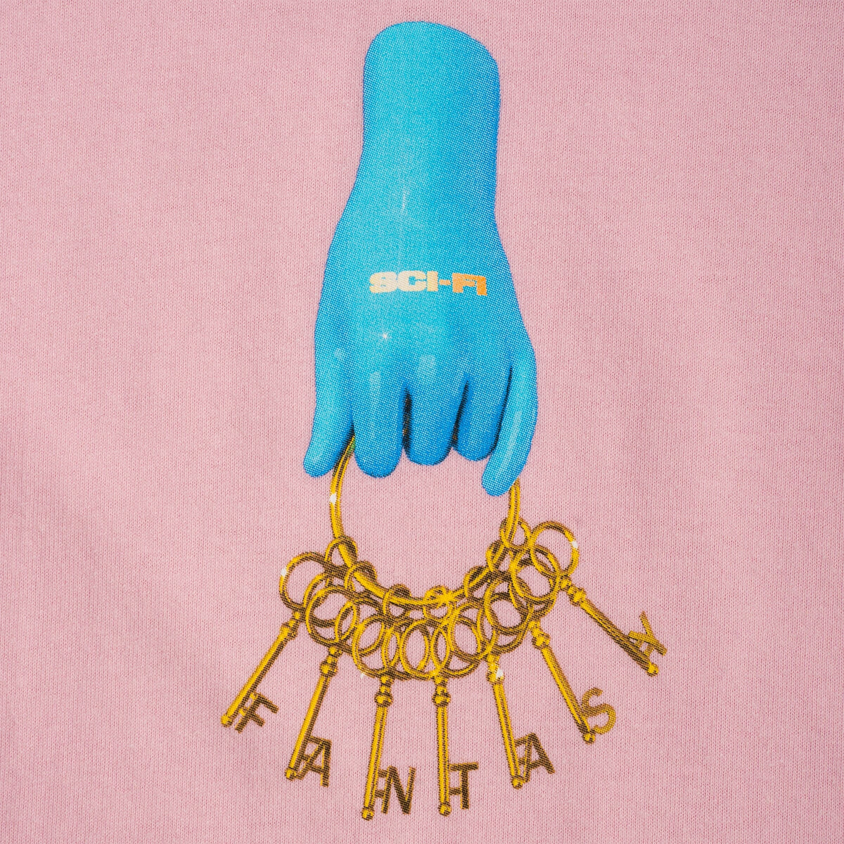 Sci Fi Fantasy Keys Tee Pink tees Sci-Fi Fantasy 