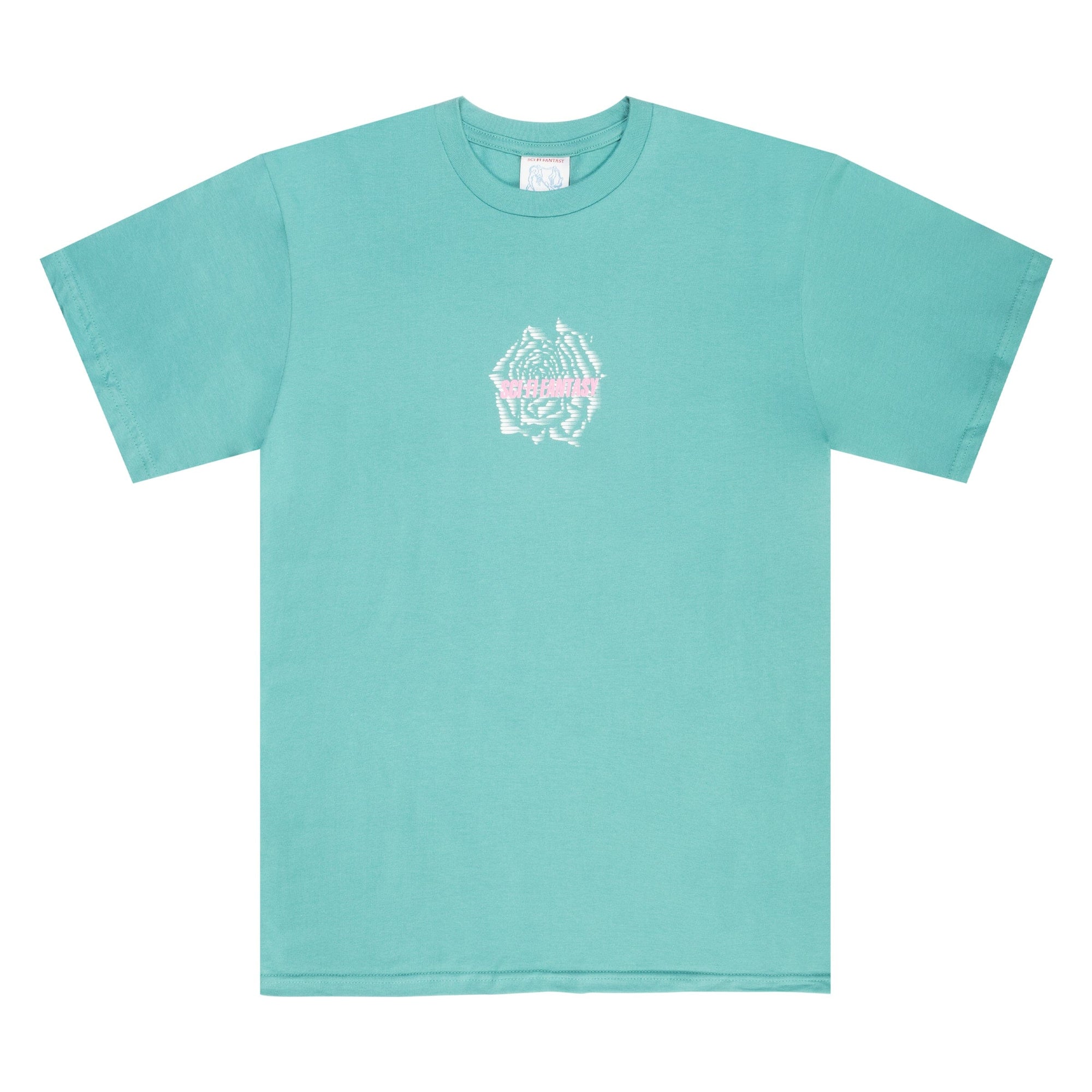 Sci Fi Fantasy Rose Tee Seafoam tees Sci-Fi Fantasy 