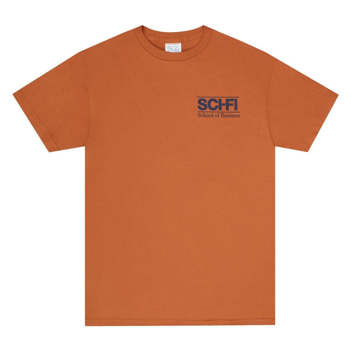 Sci Fi Fantasy School of Business Tee Pigment Rust tees Sci-Fi Fantasy 