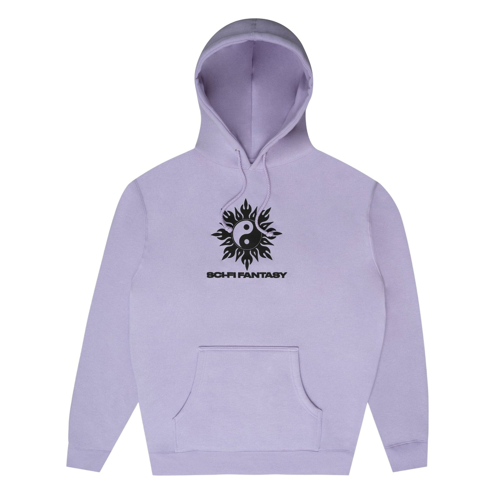 Sci Fi Fantasy Yin Yang Pullover Hoodie Lavender hoodies Sci-Fi Fantasy 