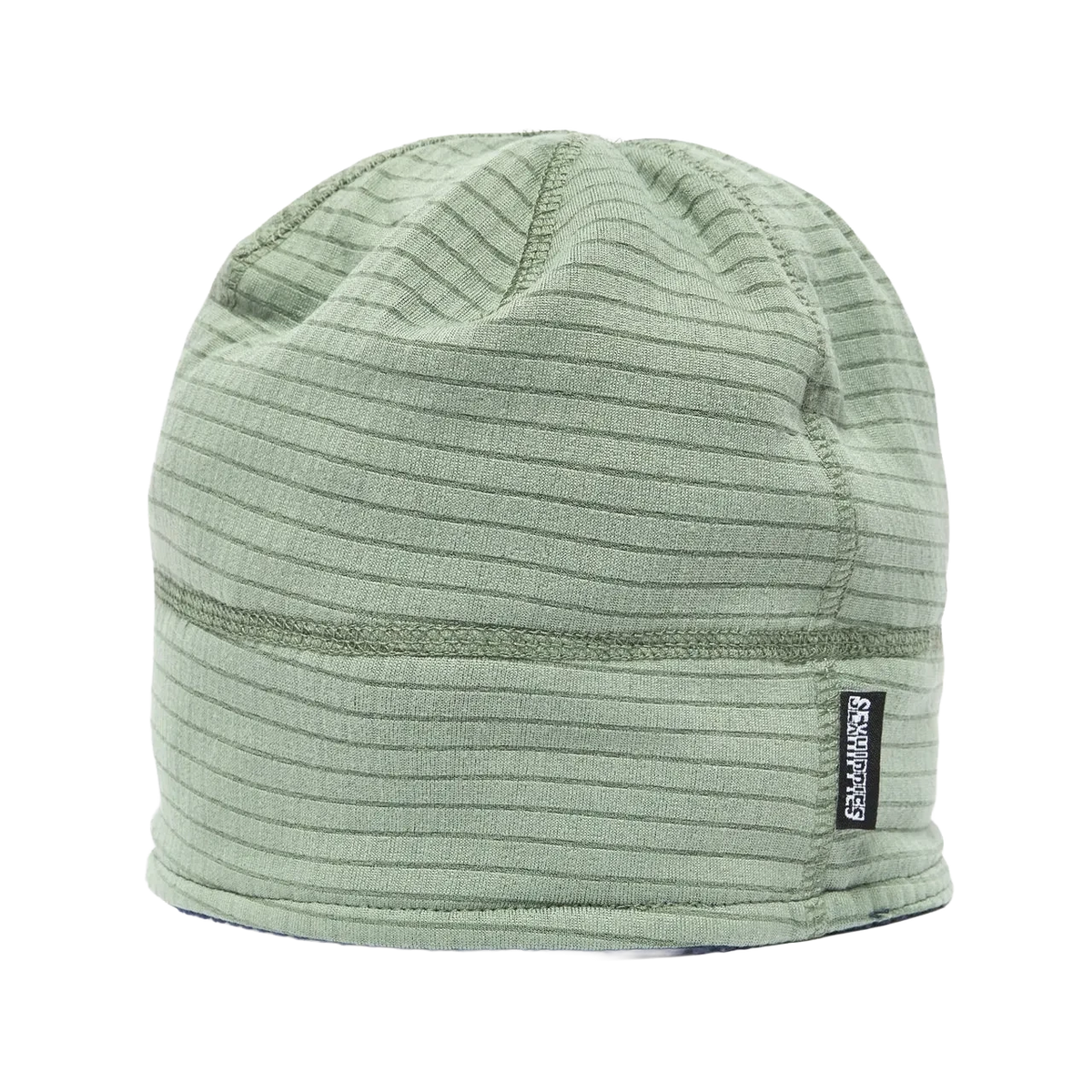 Sexhippies Reversible Grid Fleece Beanie Navy/Sage beanies Sexhippies 
