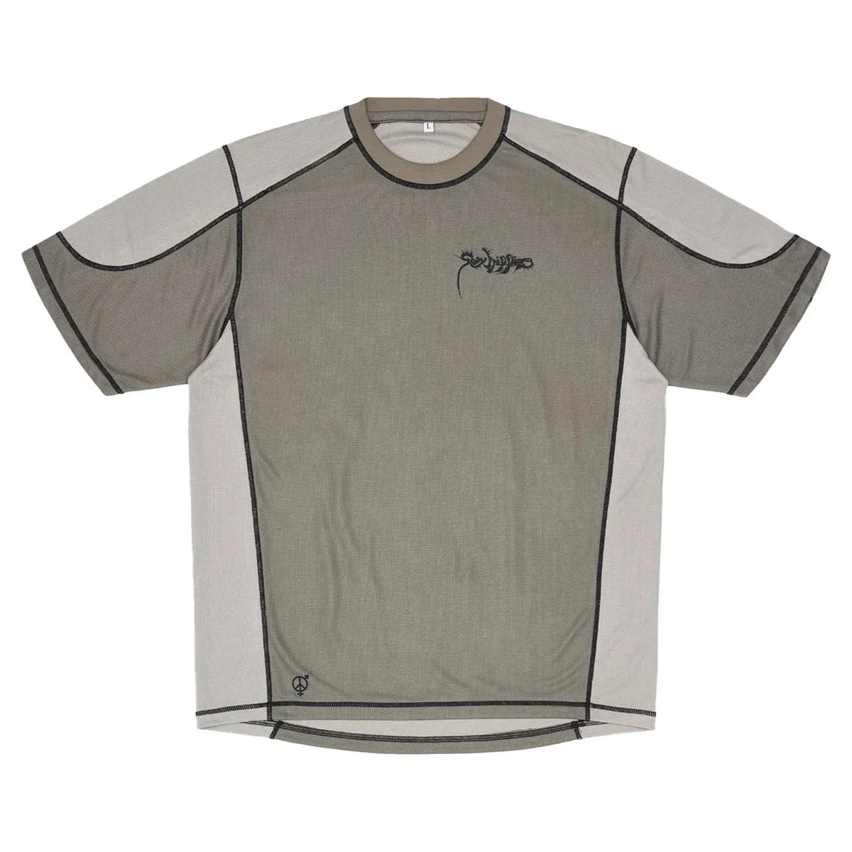 Sexhippies SH Fit Shirt Light Grey/Charcoal Tees Sexhippies 