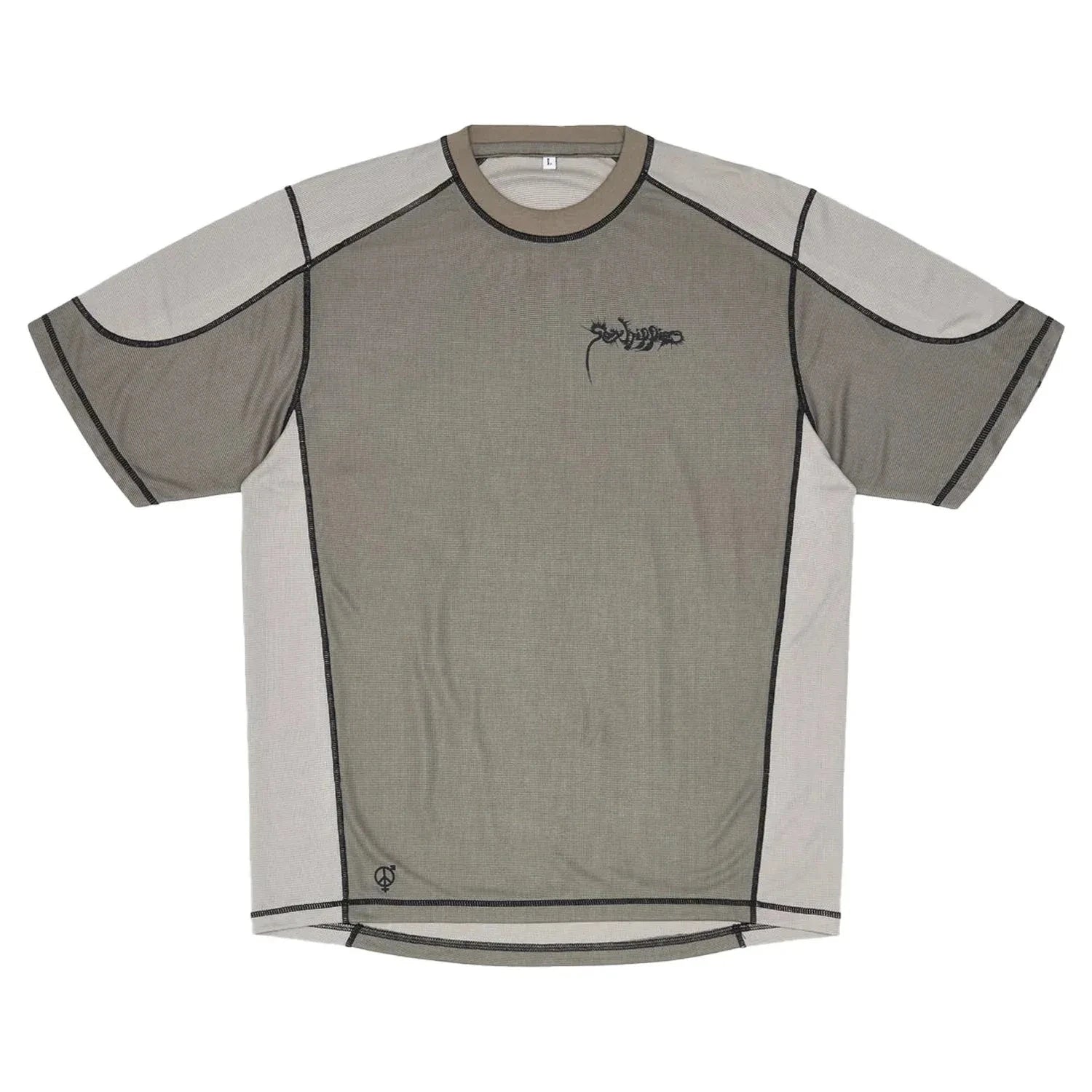 Sexhippies SH Fit Shirt Light Grey/Charcoal Tees Sexhippies 