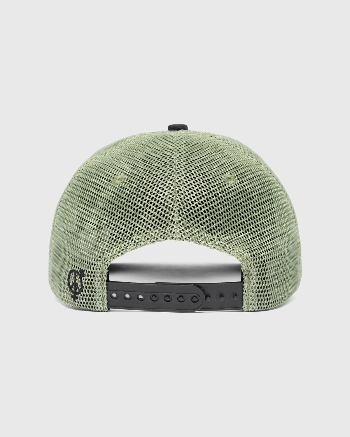 Sexhippies Welder's Stitch Mesh Hat Black/Sage Hats Sexhippies 