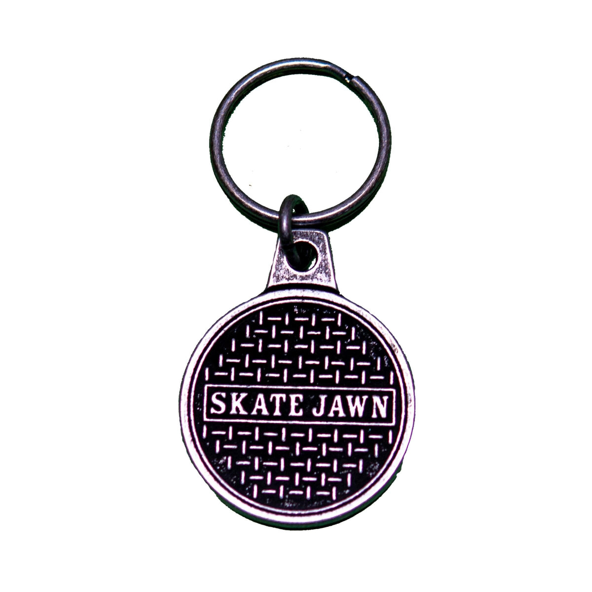 Skate Jawn Sewer Cap Metal Keychain accessories Skate Jawn 
