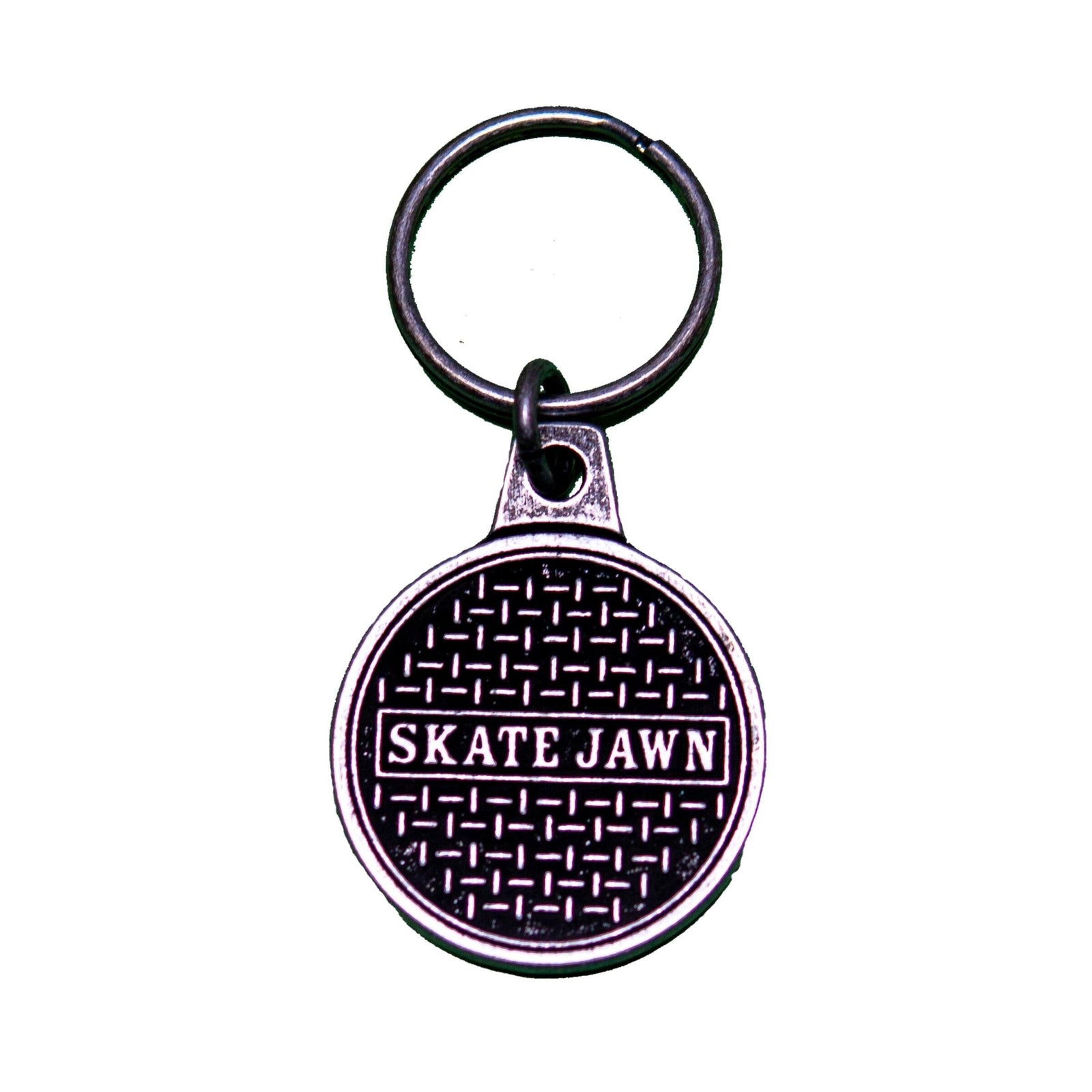 Skate Jawn Sewer Cap Metal Keychain accessories Skate Jawn 