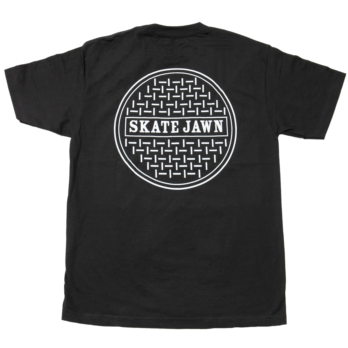 Skate Jawn Sewer Cap S/S Tee Black Tees Skate Jawn 