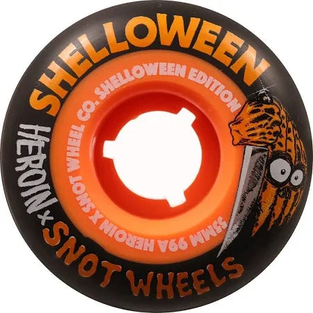 Snot Boogerthane Shelloween Black/Orange Wheels 99A 55MM wheels Snot 