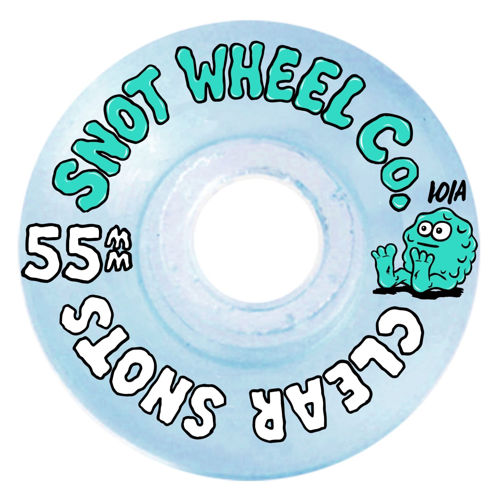 Snot Clear Snots Wheels Blue 101A 55MM wheels Snot 
