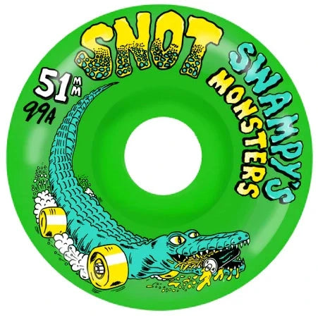 Snot Swampy Monsters Green 99A 51MM wheels Snot 