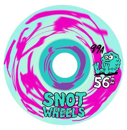 Snot Swirls Wheels 99A 56MM wheels Snot 
