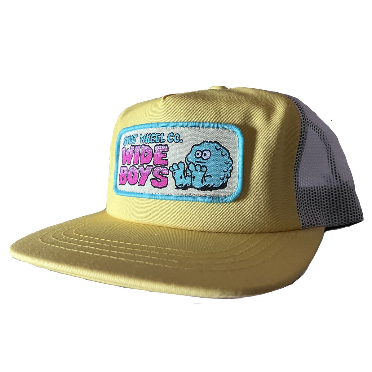 Snot Wide Boy Classic Trucker Hat Yellow hats Snot 