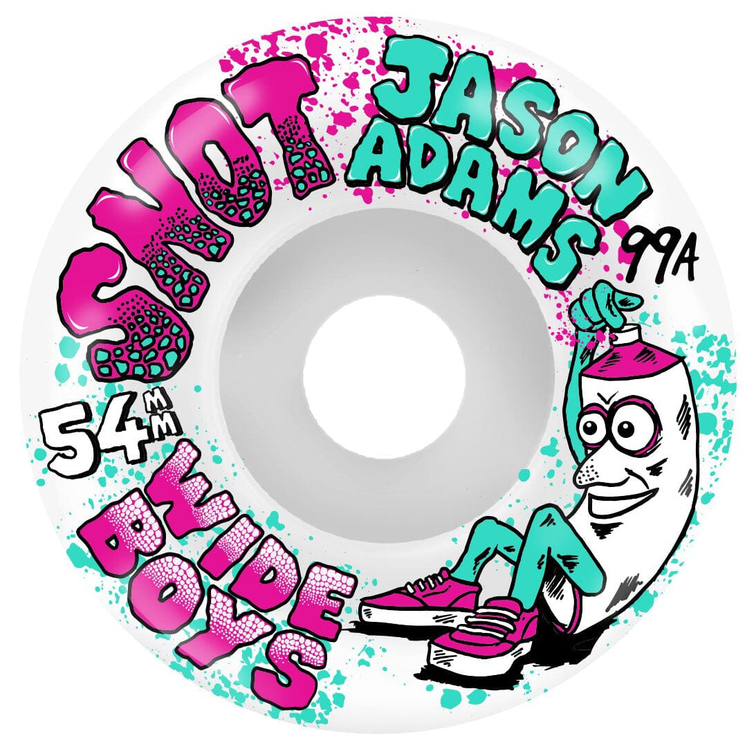 Snot Wide Boys Adams Wheels 99A 54MM wheels Snot 