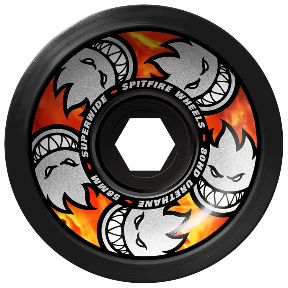 Spitfire 80HD Superwide Multiball Wheels 80A 58MM wheels Spitfire 