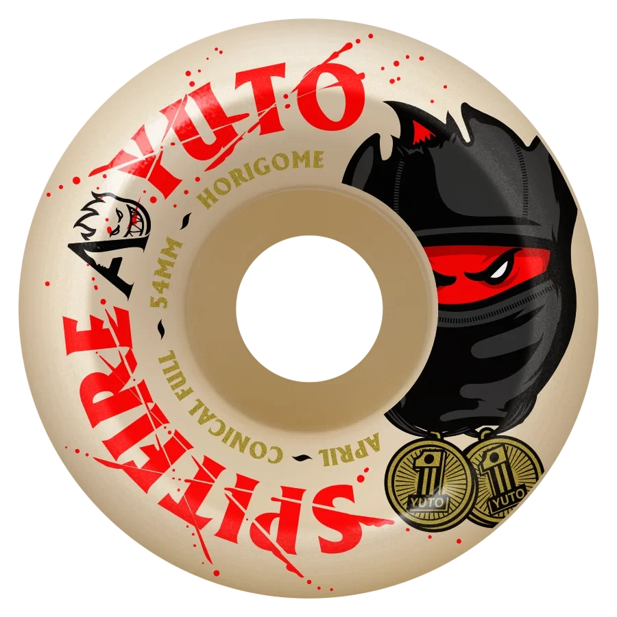 Spitfire 99A 54MM F4 x April Yuto Wheels wheels Spitfire 