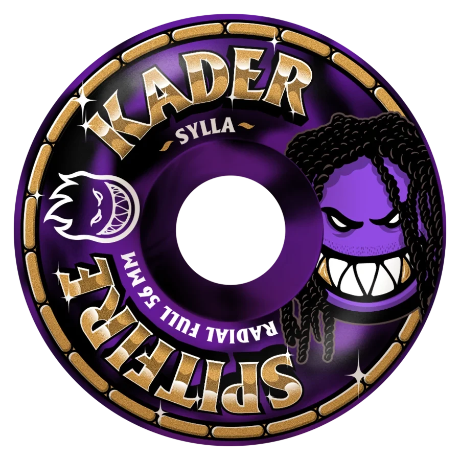 Spitfire 99A 56MM F4 Kader Rolly Swirl Radial Full Wheels wheels Spitfire 