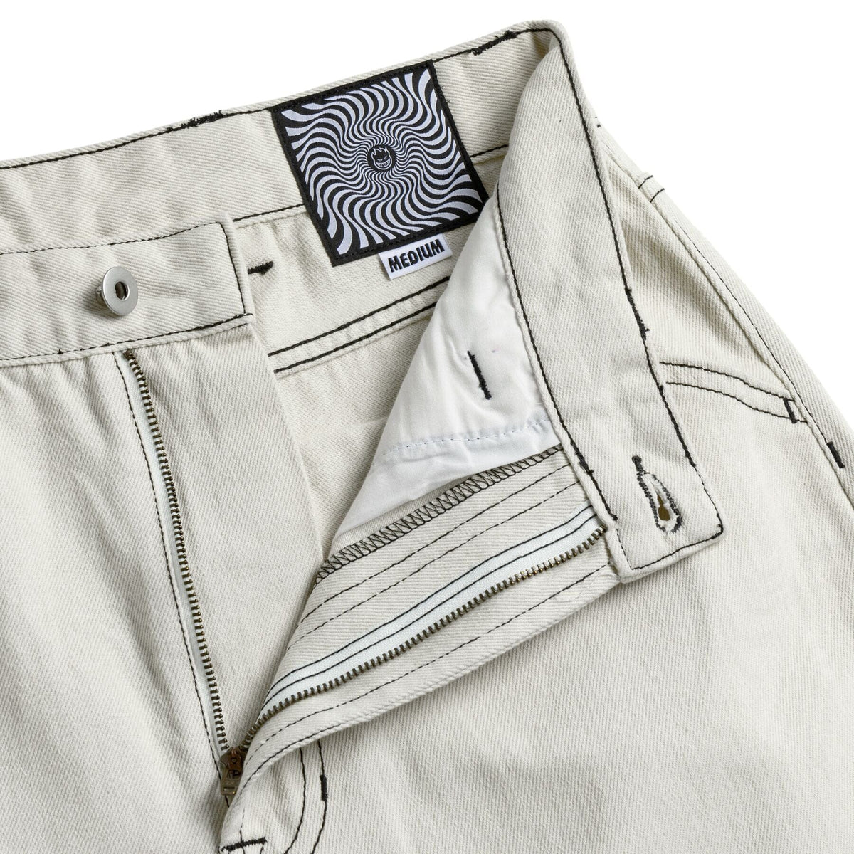 Spitfire Bighead Denim Natural/Black Pants Spitfire 