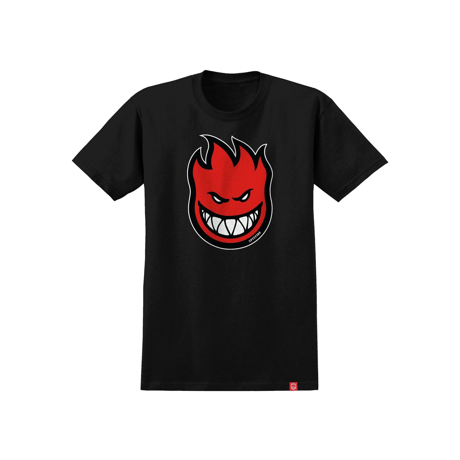Spitfire Bighead Fill Kids Tee Black/Red tees Spitfire 