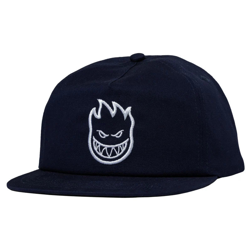 Spitfire Bighead Snapback Hat Navy/White hats Spitfire 