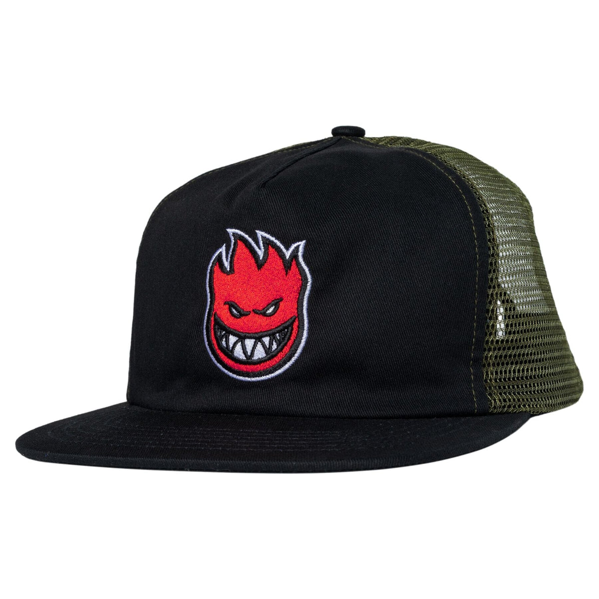 Spitfire Bighead Snapback Trucker Hat Black hats Spitfire 