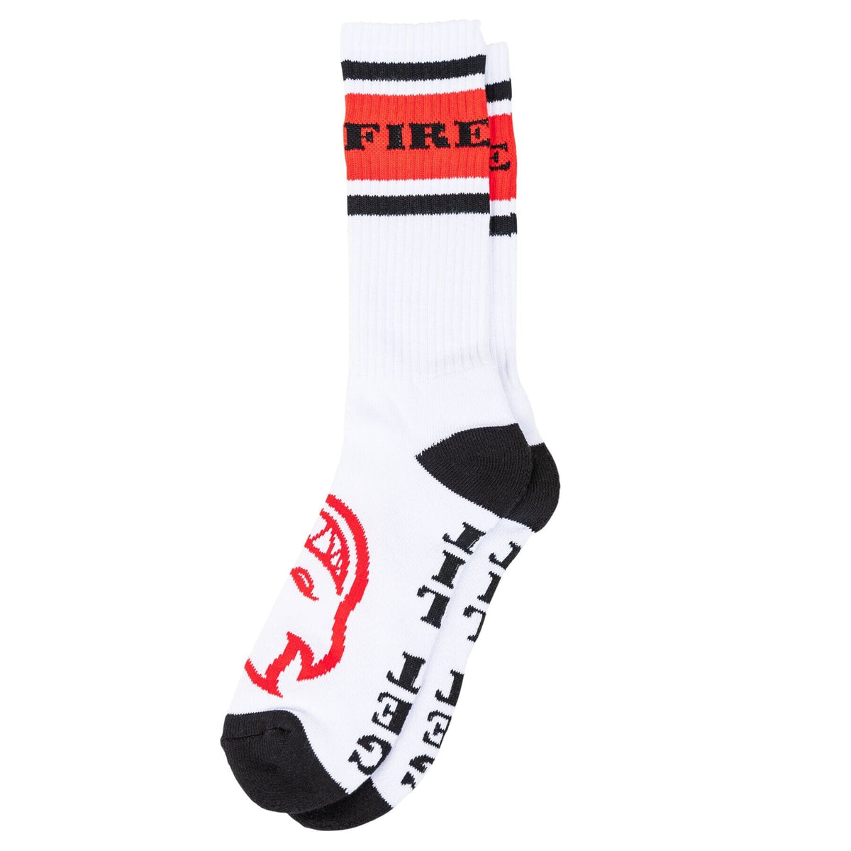 Spitfire Classic 87 Socks White/Black/Red Socks Spitfire 