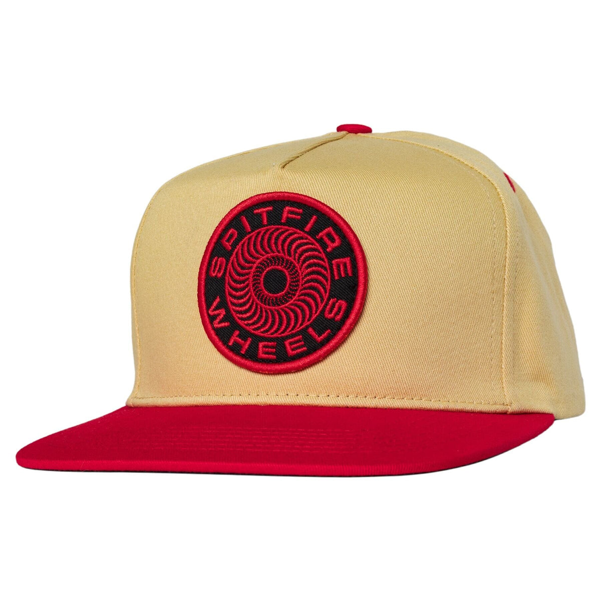 Spitfire Classic 87 Swirl Snapback Hat Tan hats Spitfire 