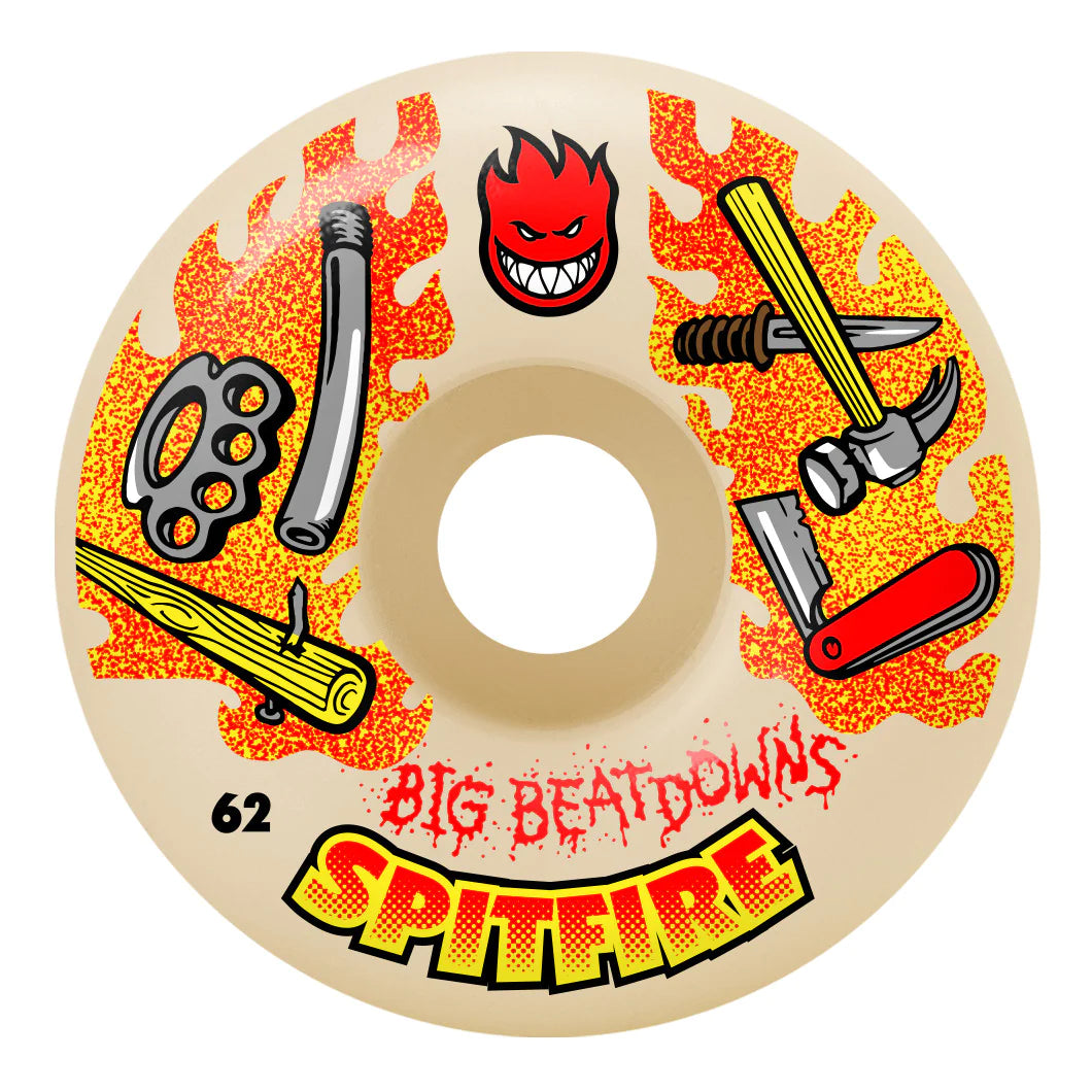 Spitfire F4 Big Beatdown Classic Wheels 99A 62MM wheels Spitfire 