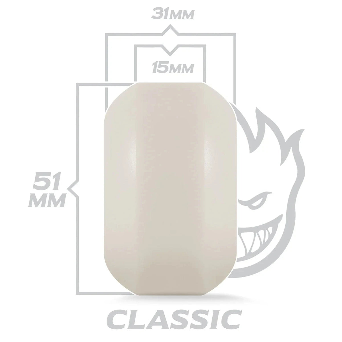 Spitfire F4 Classic Wheels 99A 51MM wheels Spitfire 