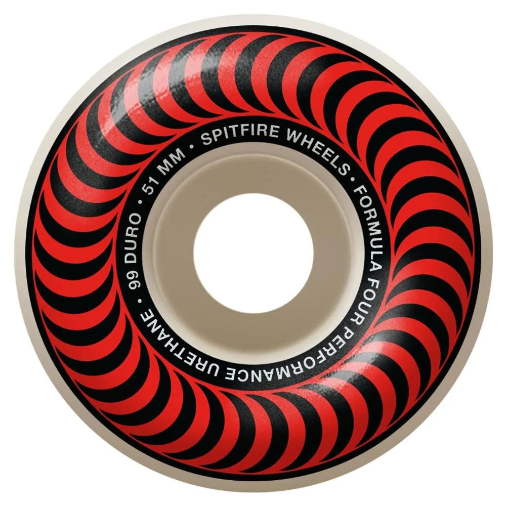 Spitfire F4 Classic Wheels 99A 51MM wheels Spitfire 