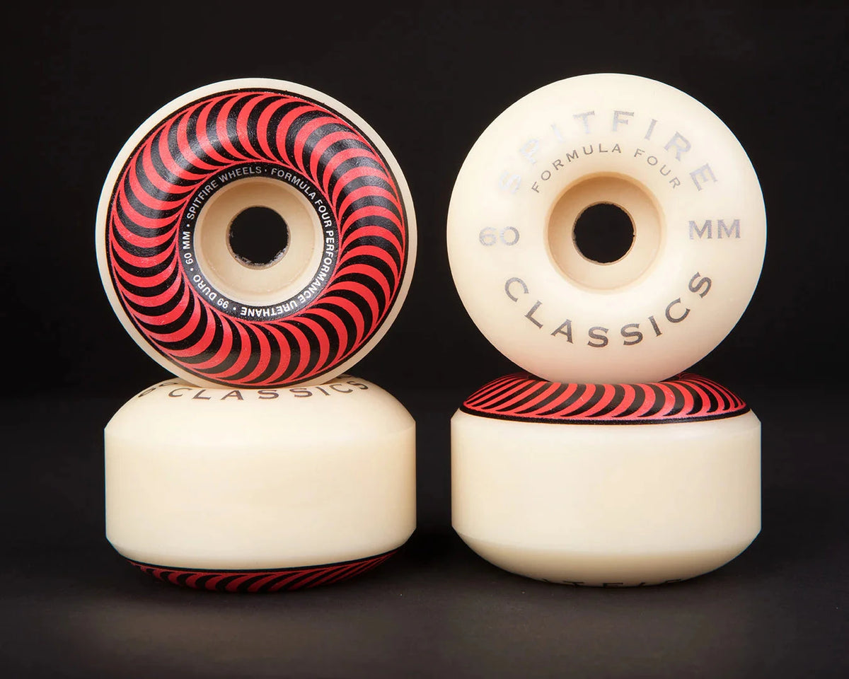 Spitfire F4 Classic Wheels 99A 60MM wheels Spitfire 