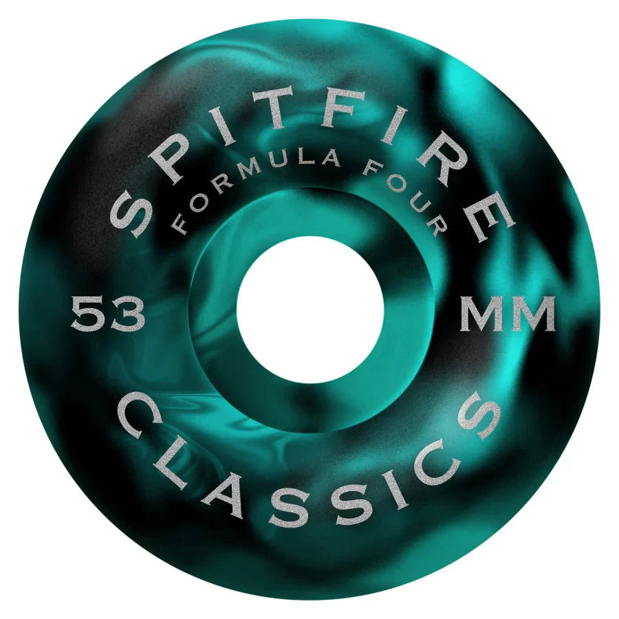 Spitfire F4 Floral Classics Swirl Wheels 99A 53MM wheels Spitfire 