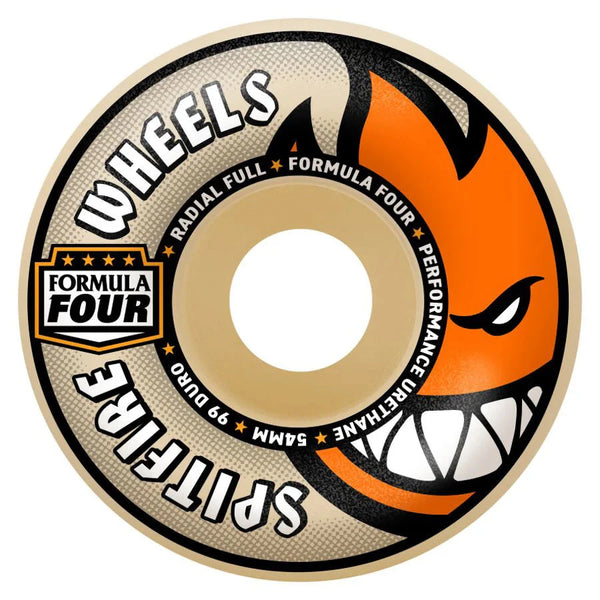 SPITFIRE FORMULA FOUR 99A ウィール 4個54 Spitfire 99A 54MM F4 Formula Four Radial Full Wheels - Coureur Goods