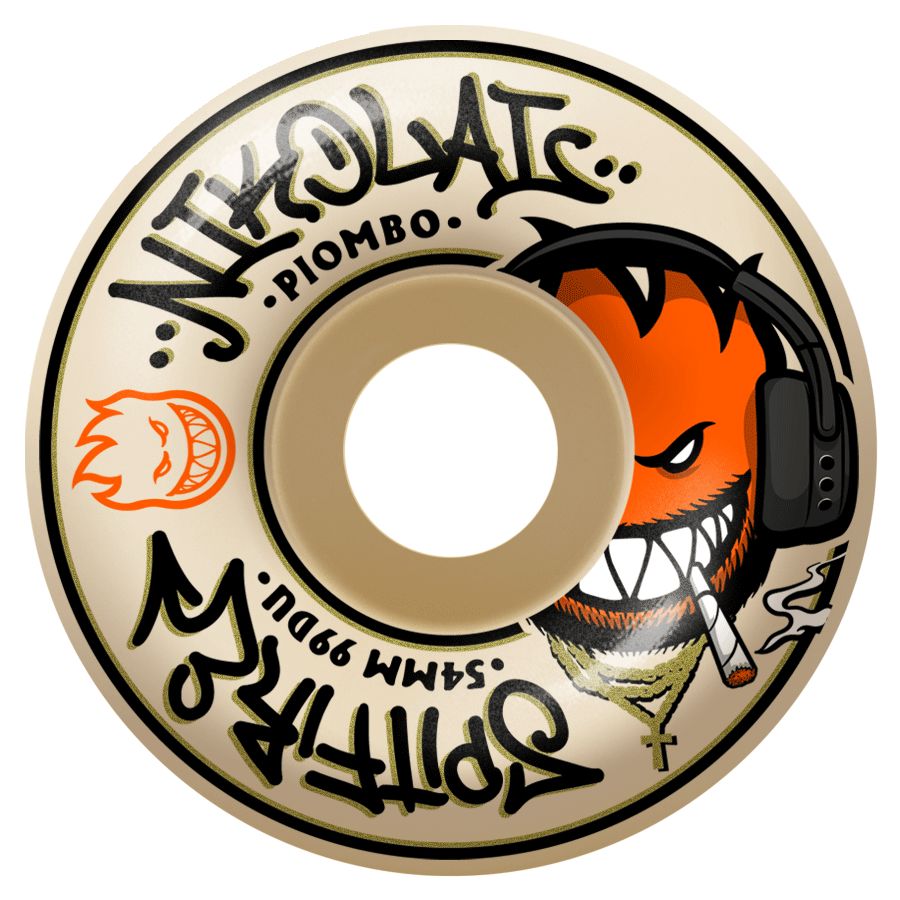 Spitfire F4 Nikolai Pro Edition 99A 52MM wheels Spitfire 