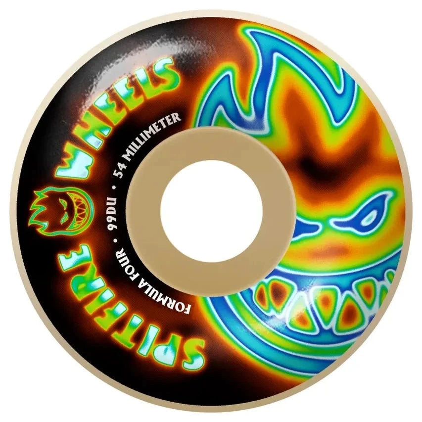 Spitfire F4 Radioactive Bighead Natural Wheels 99A 54MM wheels Spitfire 