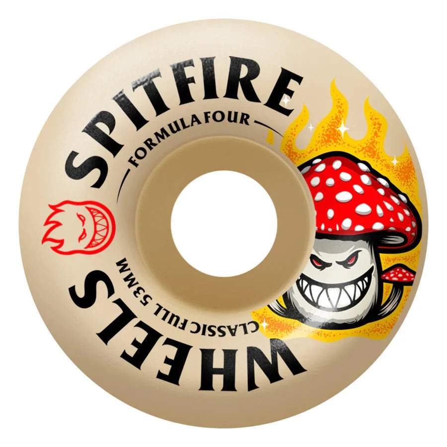 Spitfire F4 Shroom Bighead Natural Wheels 99A 53MM wheels Spitfire 