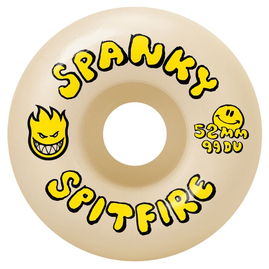 Spitfire F4 Spanky Happy Pro Classic Wheels 99A 52MM wheels Spitfire 