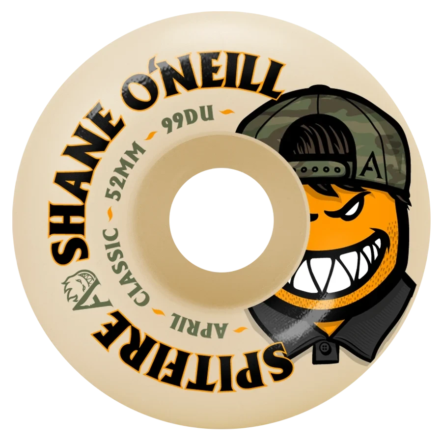 Spitfire F4 x April Shane Wheels 99A 54MM wheels Spitfire 