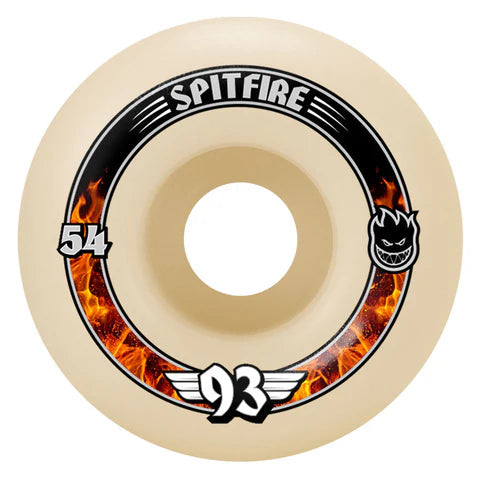 Spitfire F493 Radials Soft Slider Wheels 93A 54MM wheels Spitfire 