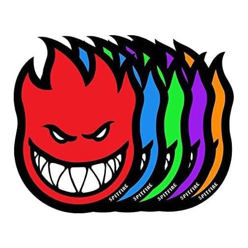 Spitfire Fireball Sticker Large (Assorted Colors) stickers Spitfire 