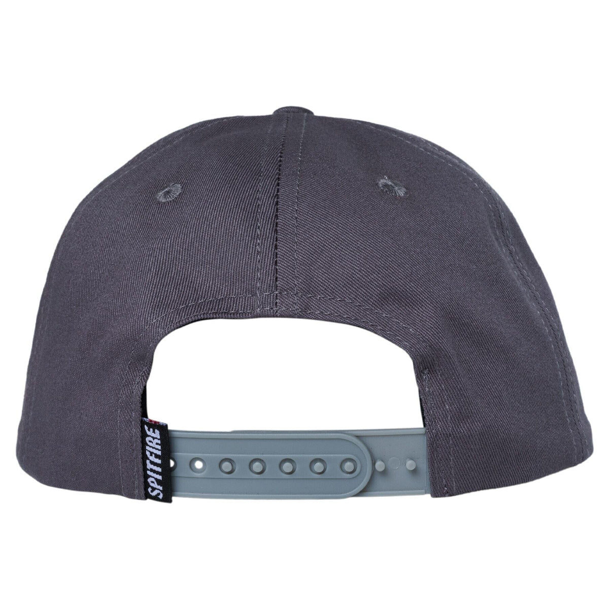 Spitfire Gasmask Script Snapback Hat Charcoal hats Spitfire 