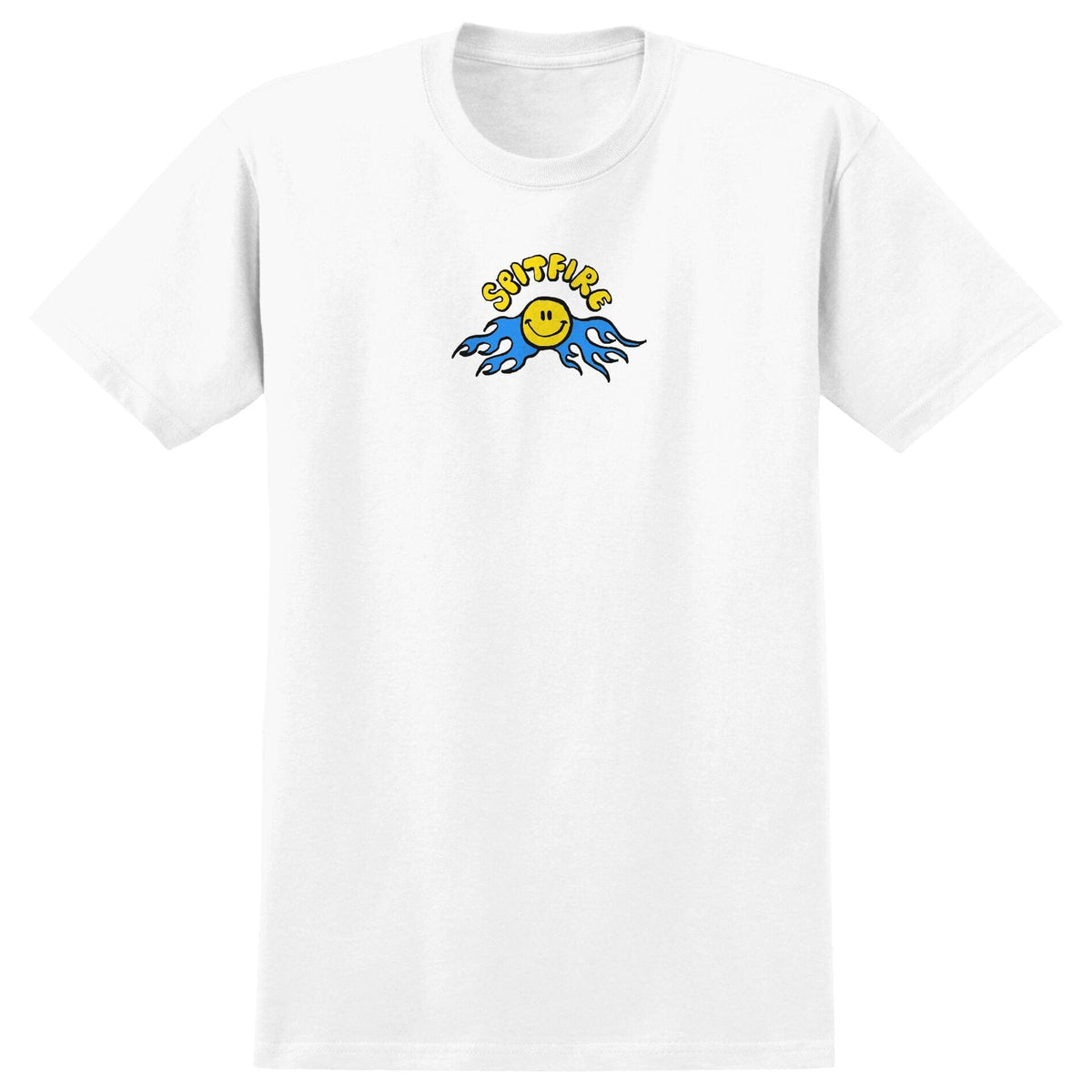 Spitfire Happy Tee White Tees Spitfire 