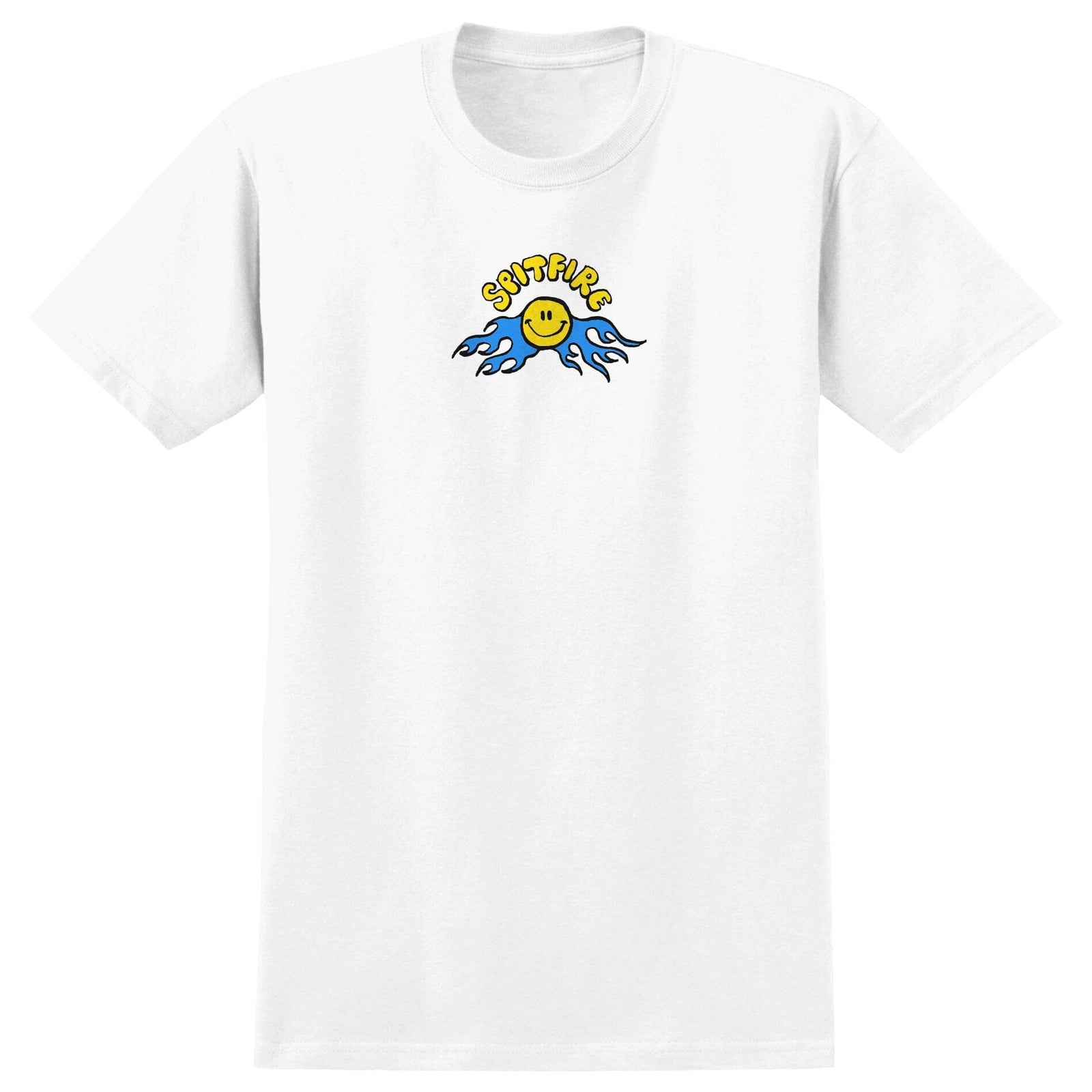 Spitfire Happy Tee White Tees Spitfire 